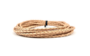 3mm Braided Leather Cord
