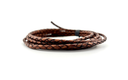 4mm Braided Leather Cord