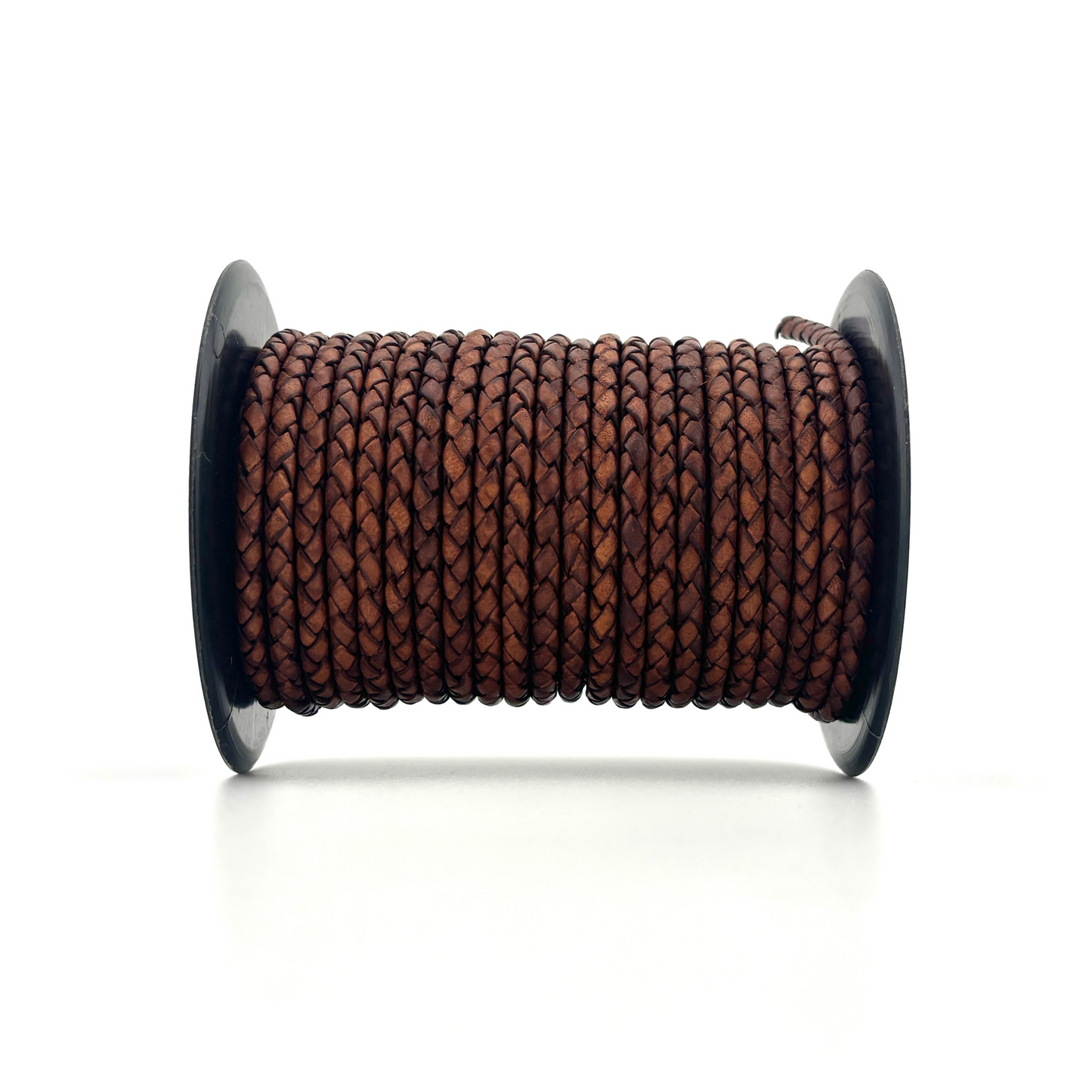 5mm Braided Leather Cord