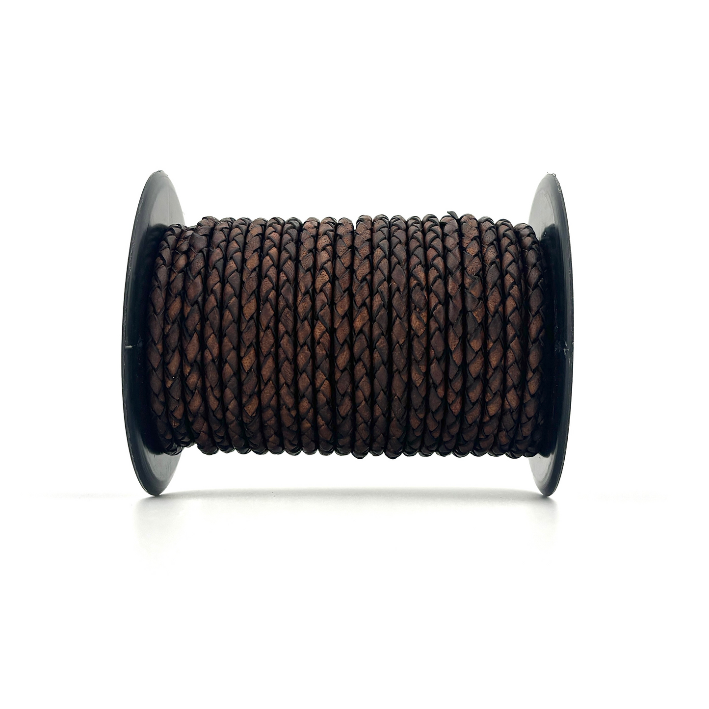 5mm Braided Leather Cord