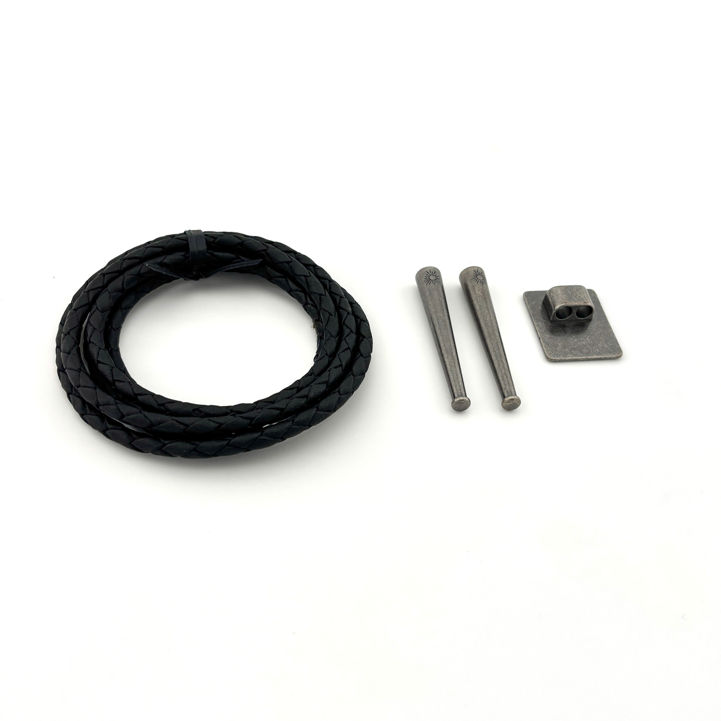 DIY Single Bolo Tie Kit - Turn Any Flat Object Into A Bolo Tie