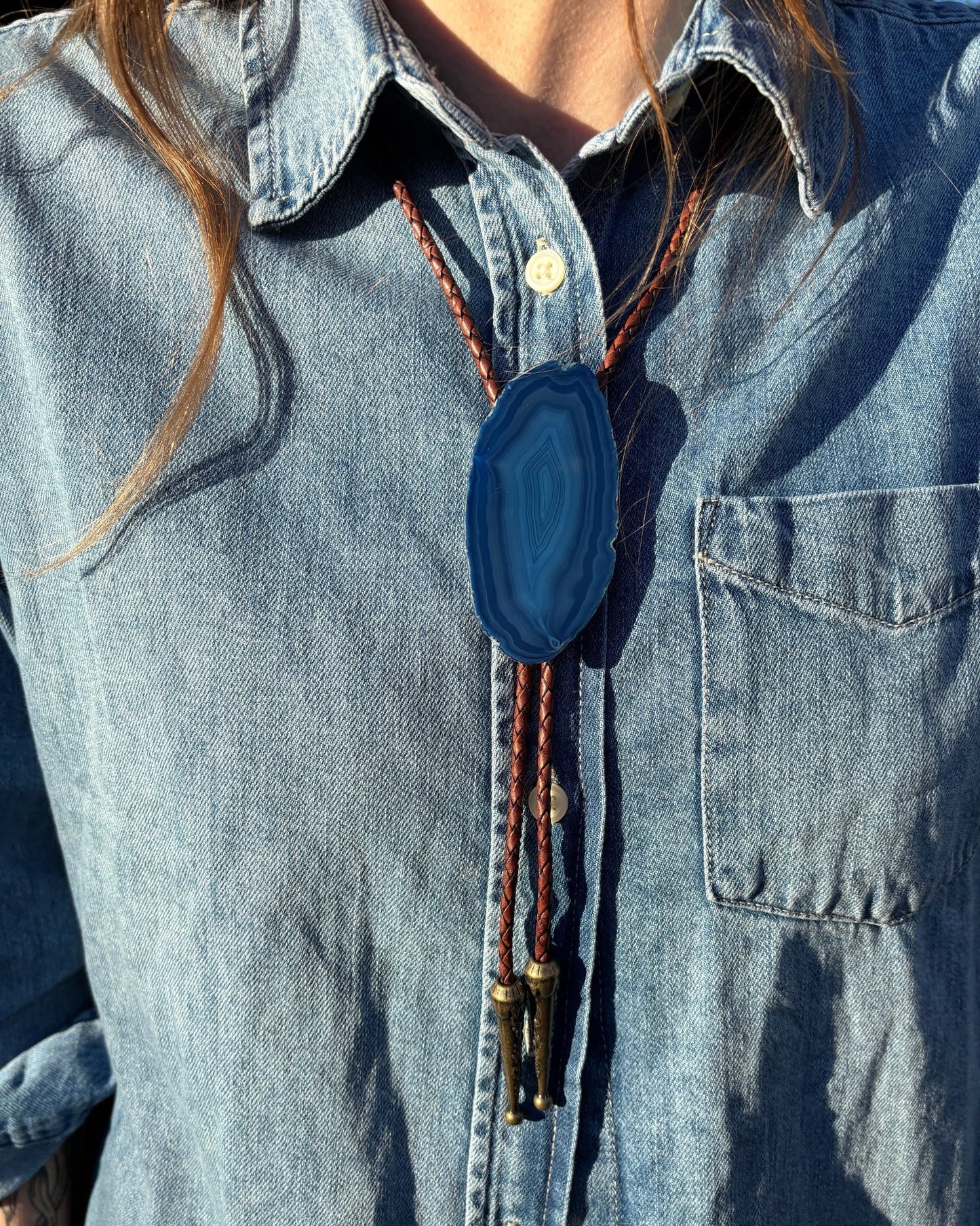 Cobalt Bolo Tie - Bolo Supply Co.