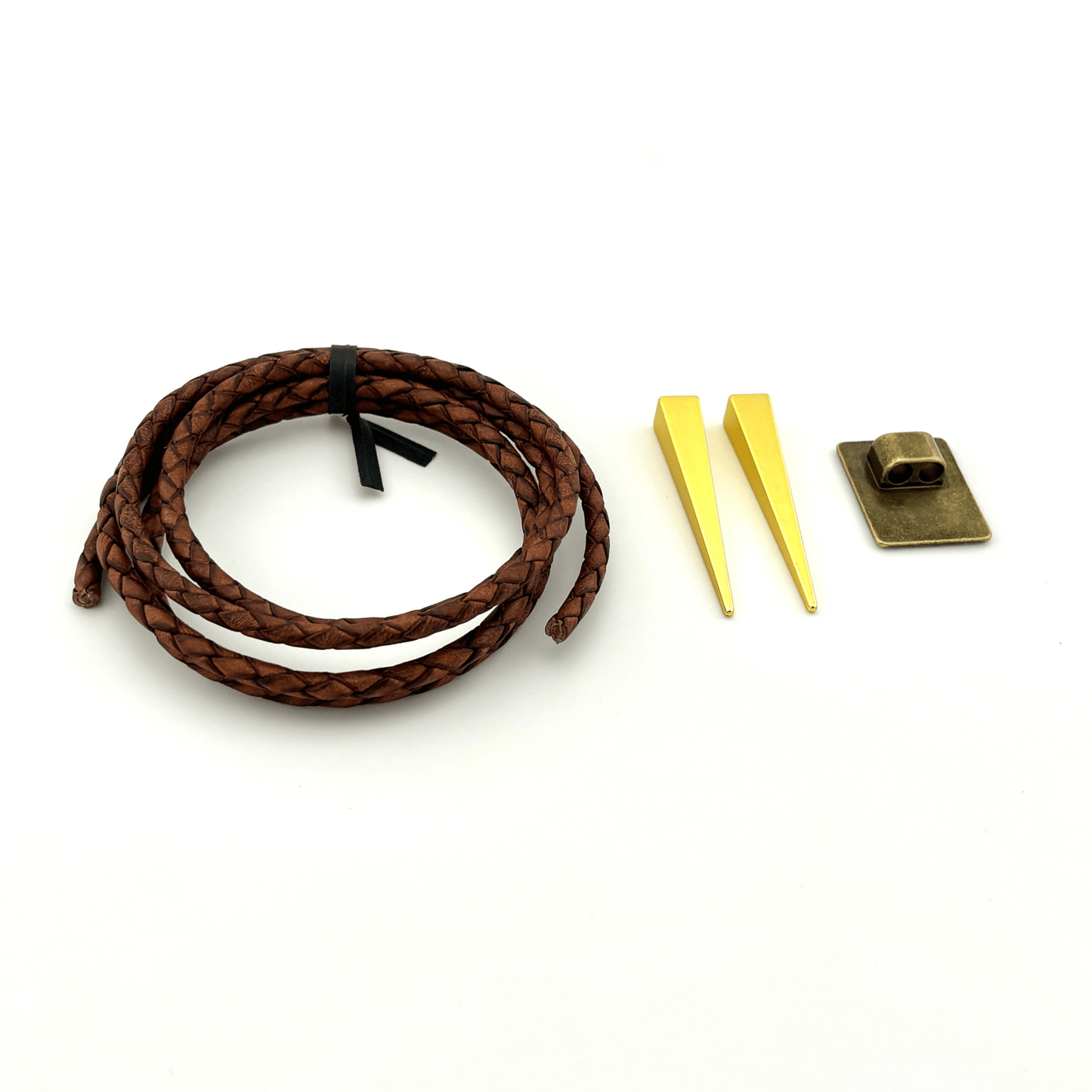 DIY Single Bolo Tie Kit - Turn Any Flat Object Into A Bolo Tie - Bolo Supply Co.