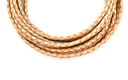 3mm Braided Leather Cord