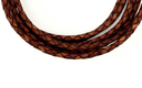 3mm Braided Leather Cord