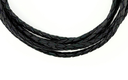 3mm Braided Leather Cord