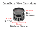 5mm Bezel Bolo Slide