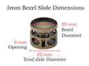 5mm Bezel Bolo Slide