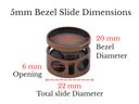 5mm Bezel Bolo Slide