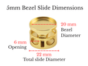 5mm Bezel Bolo Slide