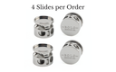 4 Slides - 5mm bolo tie slide with bezel button for easy adjustable styling.
