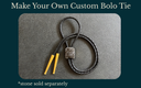 Premium Bolo Tie Kit - Turns Any Flat Object Into a Bolo Tie