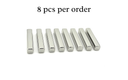 Bar bolo tie tips - 8 pieces per order, elegant accessory for bolo tie makers.