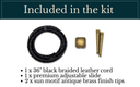 Premium Bolo Tie Kit - Turns Any Flat Object Into a Bolo Tie