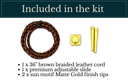 Premium Bolo Tie Kit - Turns Any Flat Object Into a Bolo Tie