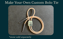 Premium Bolo Tie Kit - Turns Any Flat Object Into a Bolo Tie