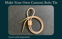 Premium Bolo Tie Kit - Turns Any Flat Object Into a Bolo Tie