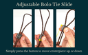 Premium Bolo Tie Kit - Turns Any Flat Object Into a Bolo Tie