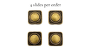 Premium bolo tie slides pack of 4 with unique design and adjustable height functionality.