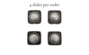 Premium Bolo Tie Slides - Pack of 4 unique adjustable slides for centerpieces.