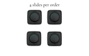 Premium Bolo Tie Slides - 4 pieces, showcasing four stylish bolo tie slides for versatile use.