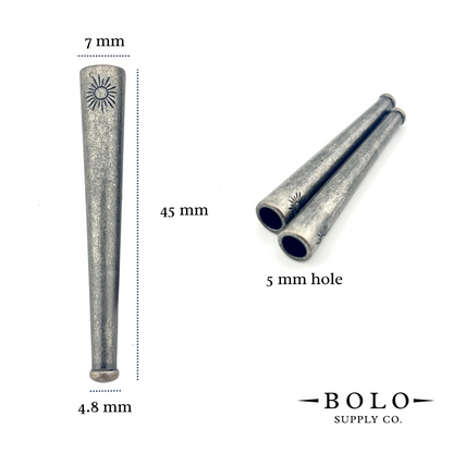 Helio Cord Tips - Sun Motif (4 sets, 8 pieces)