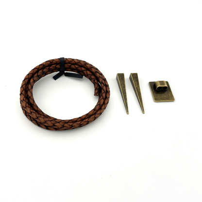 DIY Single Bolo Tie Kit - Turn Any Flat Object Into A Bolo Tie