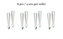 Spade Bolo Tie Tips - 5mm