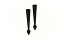 Spade Bolo Tie Tips - 5mm