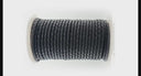 Braided Leather Bolo Cord - 4mm